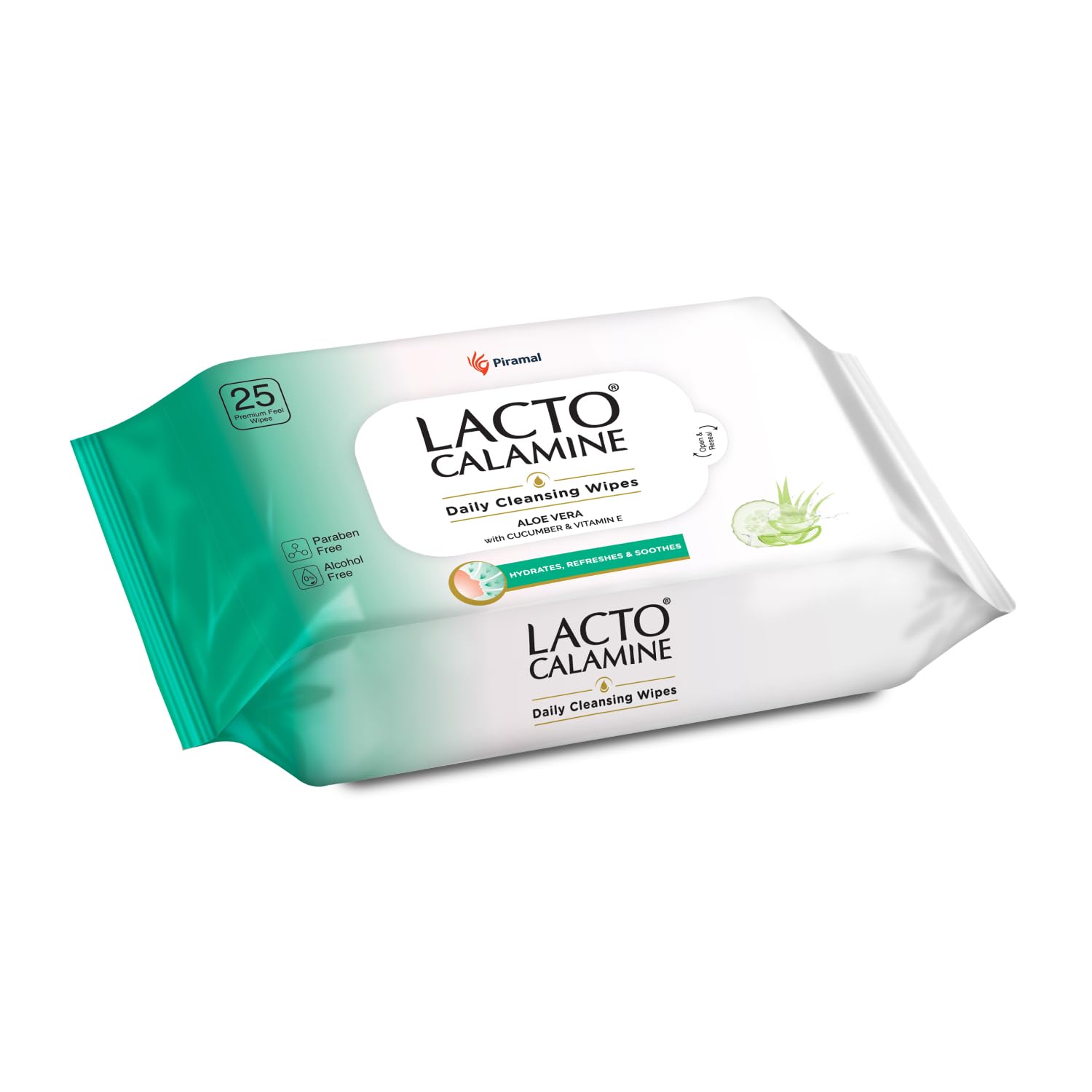 Lacto Calamine Tägliche Reinigungsgesichtstücher Mit Aloe Vera Gurke Und Vitamin E 25 Stück Sanfter Make-up-Entferner Und Erfrischende Hautpflege von Joom DACH