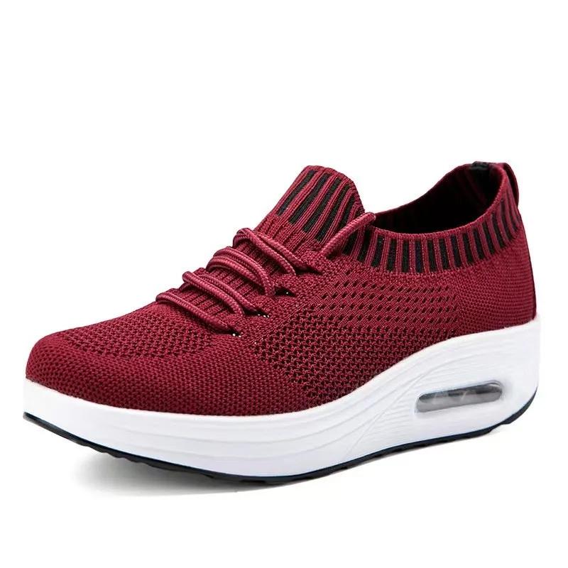Lässige Plateauschuhe für Damen, flache Mokassins mit runder Spitze und Schnalle, Größe 43 Designerschuhe 43 von Joom DACH
