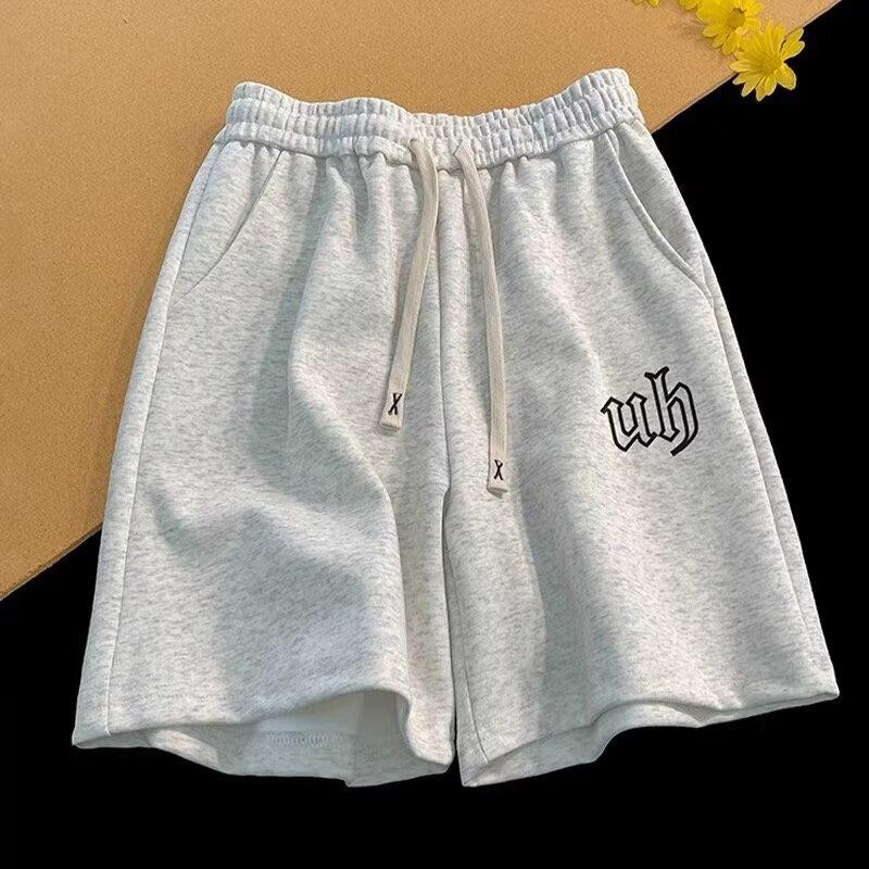 Lässige Sporthorts Jungen Sommer Weite Jogginghose Kordelzug Fünf-Punkt-Hose One size von Joom DACH