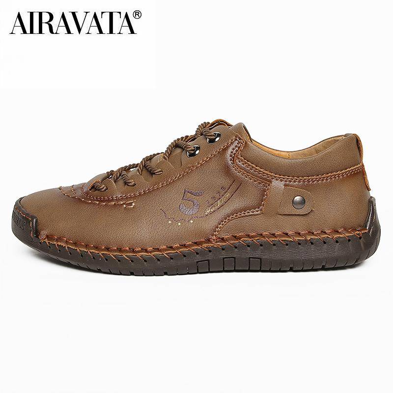 Lässige Turnschuhe, Lederschuhe, Herren-Loafer, heißer Verkauf, Mokassins, Werkzeugschuh 44 khaki von Joom DACH