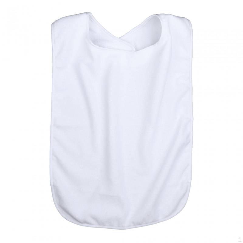 Lätzchen für Erwachsene zum Essen für Frauen/Männer/ältere Menschen, waschbar, Kleidungsschutz & weiß von Joom DACH