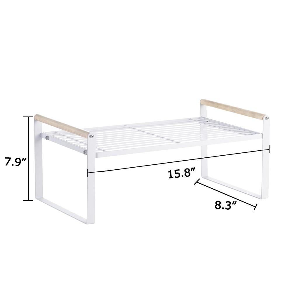 Lagerregal-Organizer, Küchenschrank und Thekenregal-Organizer, Holzgriff, multifunktional Large Lagerregal-Organizer, Küchenschrank und Thekenregal-Organizer, Holzgriff, multifunktional Large von Joom DACH