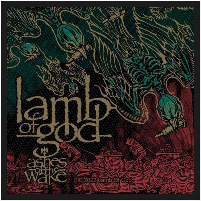 Lamb Of God Ashes Of The Wake Standard-Patch One Size schwarz/rot von Joom DACH