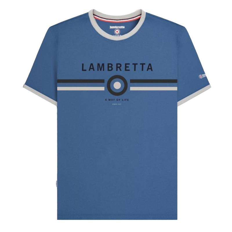 Lambretta Herren Target Ringer T-Shirt L Lambretta Herren Target Ringer T-Shirt L von Joom DACH