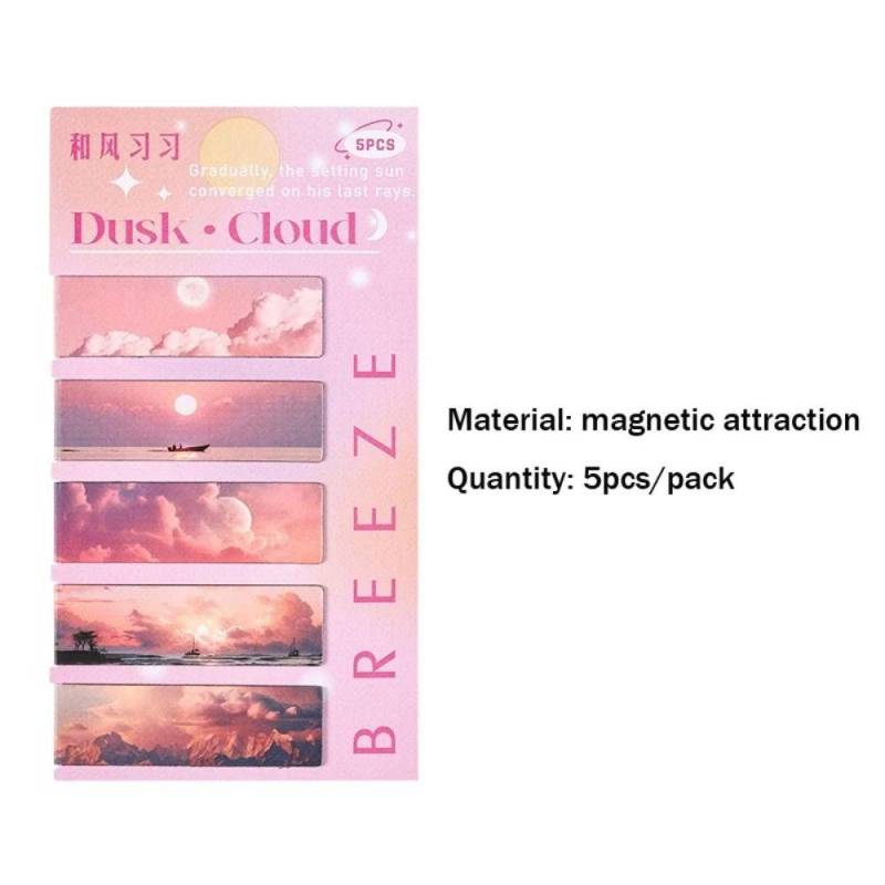 Landscape Themed Magnetic Bookmarks Chinese Style Bookmark High Quality Page Clip D von Joom DACH