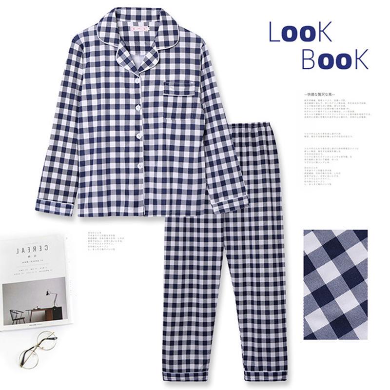 Langärmliges Pyjama-Set für Damen für Frühling und Herbst – Strickjacke mit Revers, Übergröße, vielseitig einsetzbar für zu Hause oder draußen. Medium Langärmliges Pyjama-Set für Damen für Frühling und Herbst – Strickjacke mit Revers, Übergröße, vielseitig einsetzbar für zu Hause oder draußen. Medium von Joom DACH
