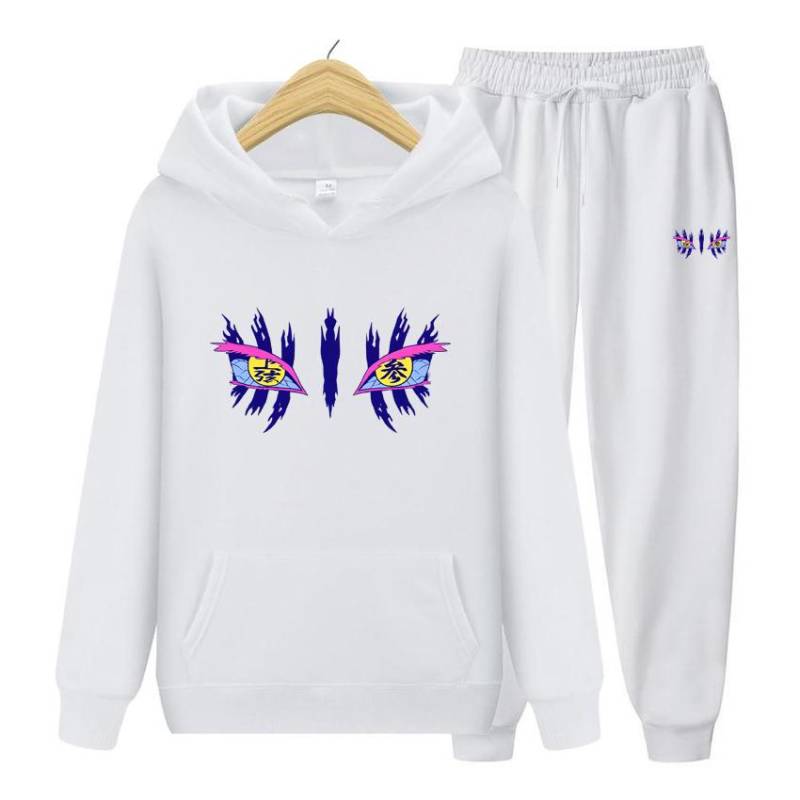 Langarm-Kapuzenpullover-Set für Damen, Dämonentöter, Akaza-Augen, Anime-Muster, langärmelig, Kapuzenpullover-Set, süße Anime-Kleidung, Herbst-Fleece-Pullover S Langarm-Kapuzenpullover-Set für Damen, Dämonentöter, Akaza-Augen, Anime-Muster, langärmelig, Kapuzenpullover-Set, süße Anime-Kleidung, Herbst-Fleece-Pullover S von Joom DACH