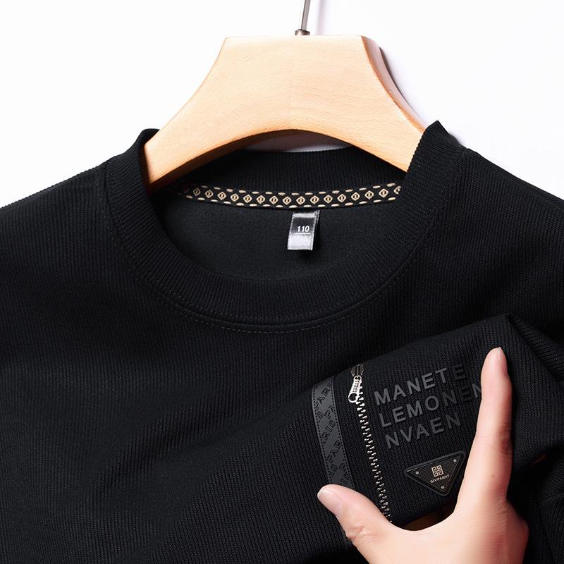 Langarm-T-Shirts für Frühling und Herbst, Herren-Sweatshirts, Neue Trend-T-Shirts, Unterhemden, Herren-Oberteile 4XL von Joom DACH