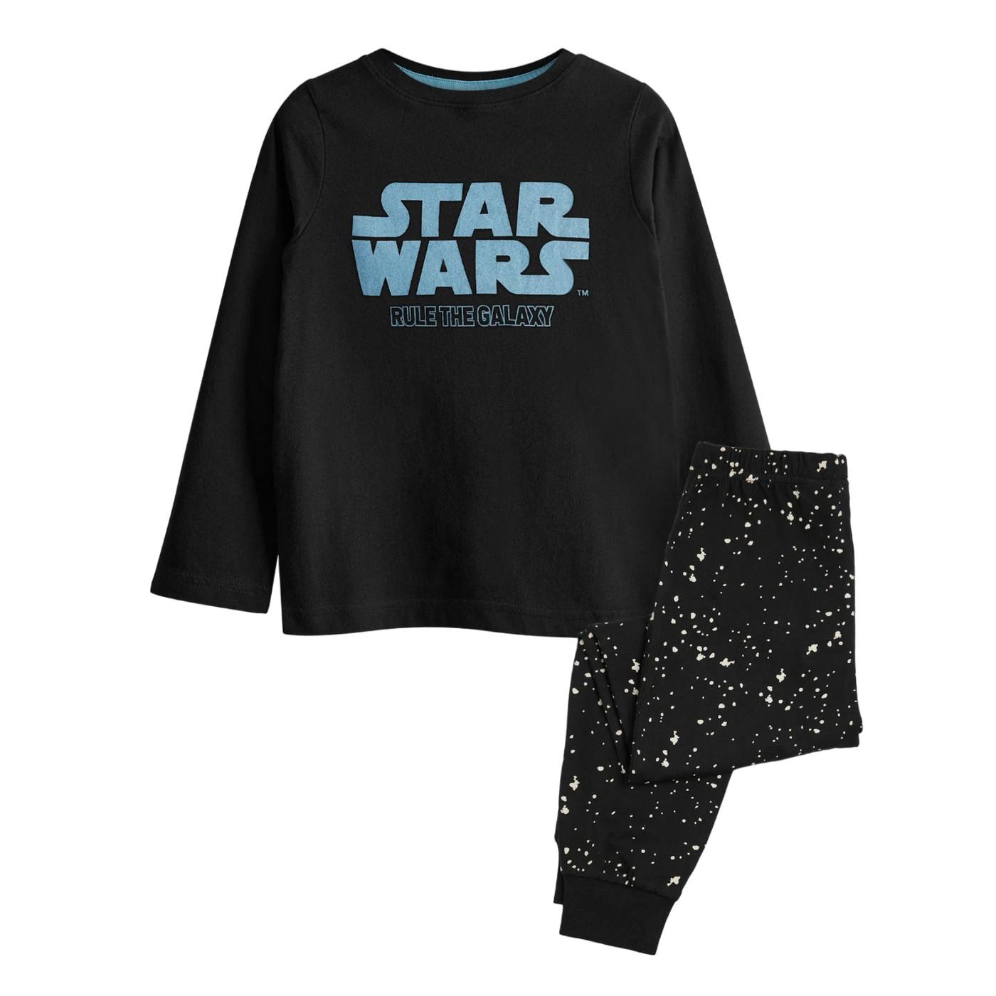 Langes Pyjama-Set mit Star Wars-Logo für Kinder „Rule The Galaxy“. 3-4 Years von Joom DACH