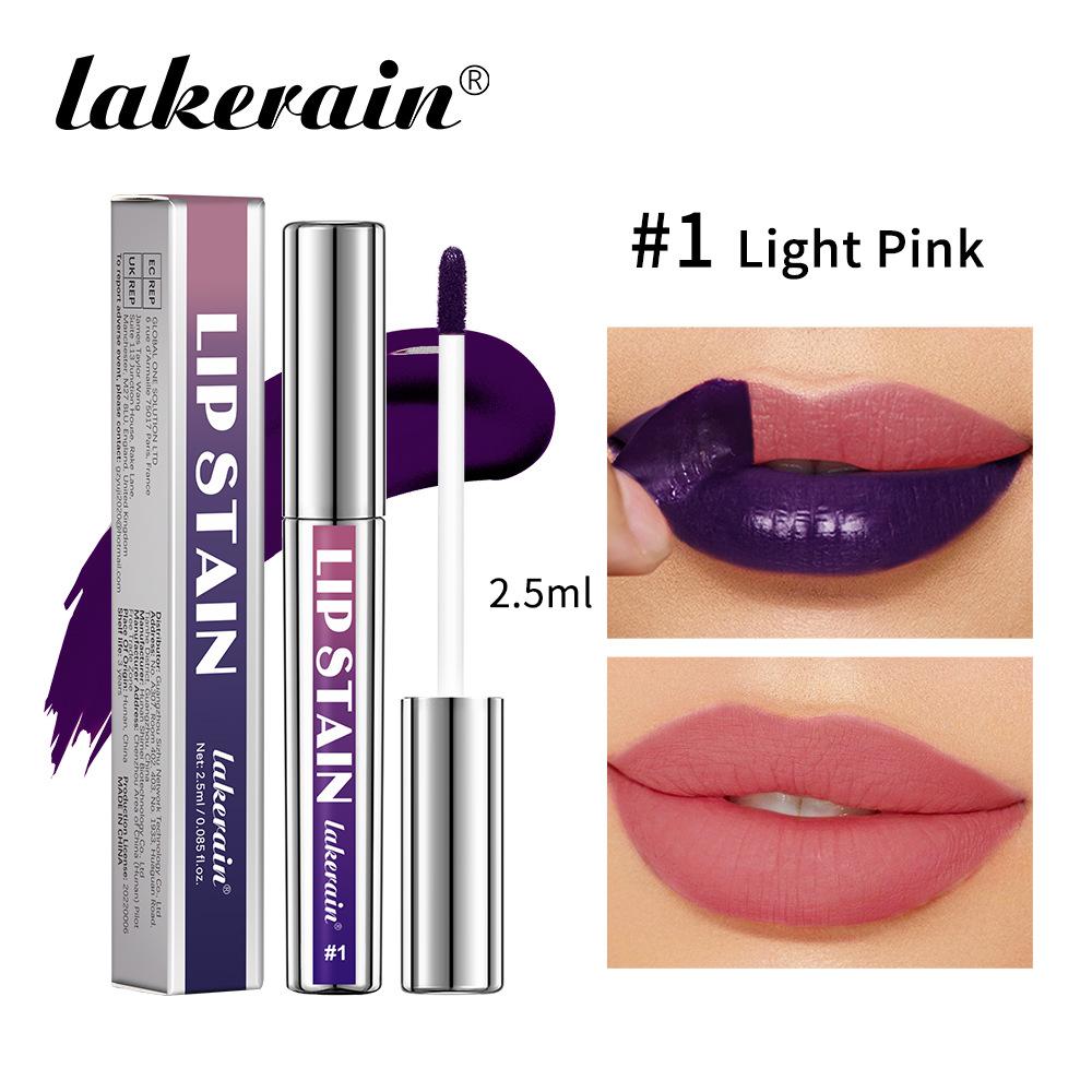 Langlebige Lip Inks Koreanische Matte Lip Tint Peel Off Matte Tick für Lippen Stick Freies Verschiffen Flüssigkeit Lippenstift Wasserdicht Make-Up 01 von Joom DACH