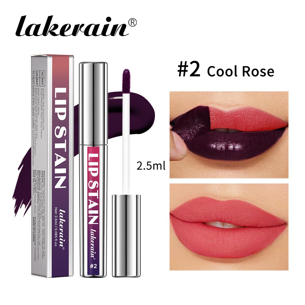 Langlebige Lip Inks Koreanische Matte Lip Tint Peel Off Matte Tick für Lippen Stick Freies Verschiffen Flüssigkeit Lippenstift Wasserdicht Make-Up 02 von Joom DACH
