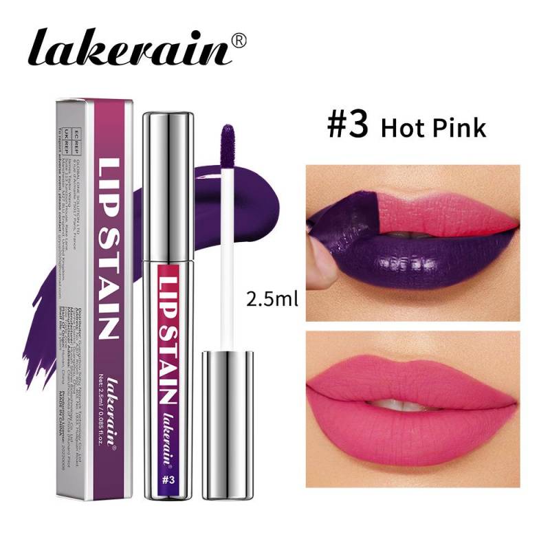 Langlebige Lip Inks Koreanische Matte Lip Tint Peel Off Matte Tick für Lippen Stick Freies Verschiffen Flüssigkeit Lippenstift Wasserdicht Make-Up 03 von Joom DACH