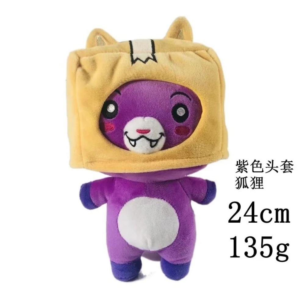 LankyBoxes Plüschtier, abnehmbares Cartoon-Tierfigur-Kissen, weiche Kuscheltiere, Puppe für Kinder, Geburtstag, Weihnachtsgeschenk von Joom DACH