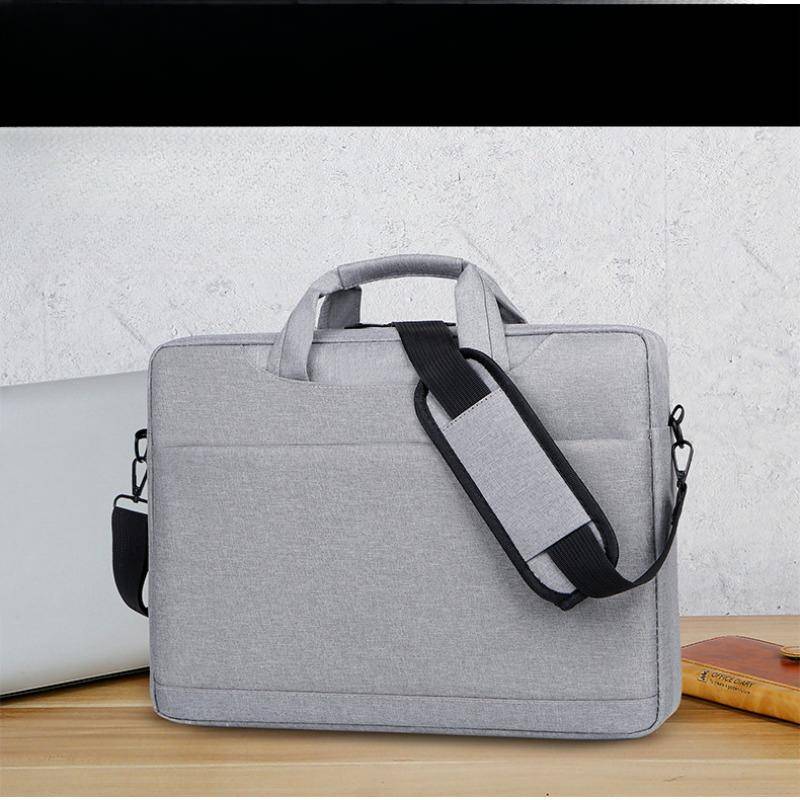 Laptop Laptoptasche Bürotasche Business Großes Fassungsvermögen Umhängetasche Aktentasche 16 graue von Joom DACH