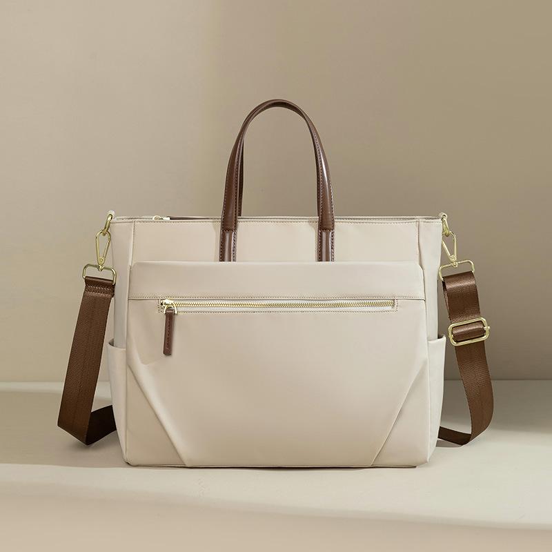 Laptoptasche, Handtasche für den Arbeitsweg, Modische Business-Aktentasche mit großem Fassungsvermögen, Tragetasche von Joom DACH