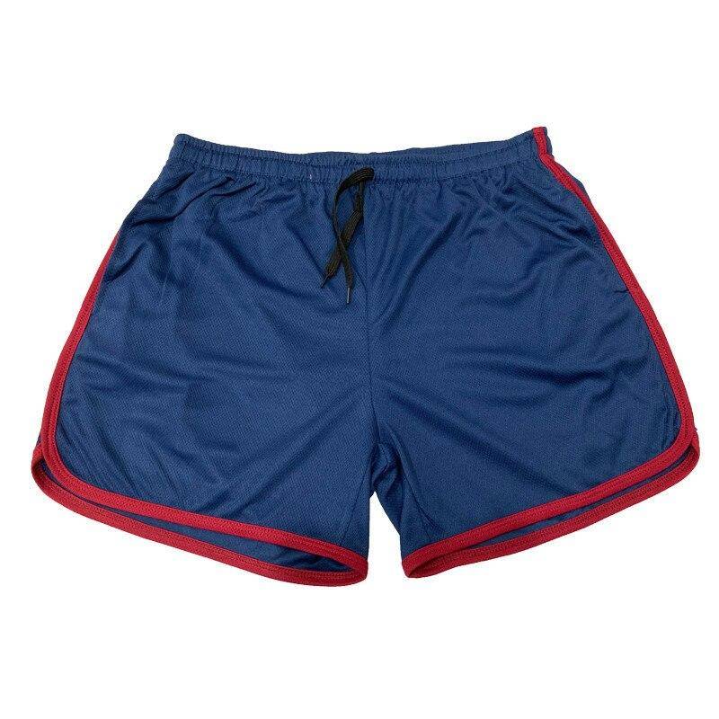 Laufshorts Herren Gym Fitness Training Gitf Schnelltrocknend Beach Short Pants Männlich Sommer Sport Workout Fitness Unterteile M navy blau von Joom DACH