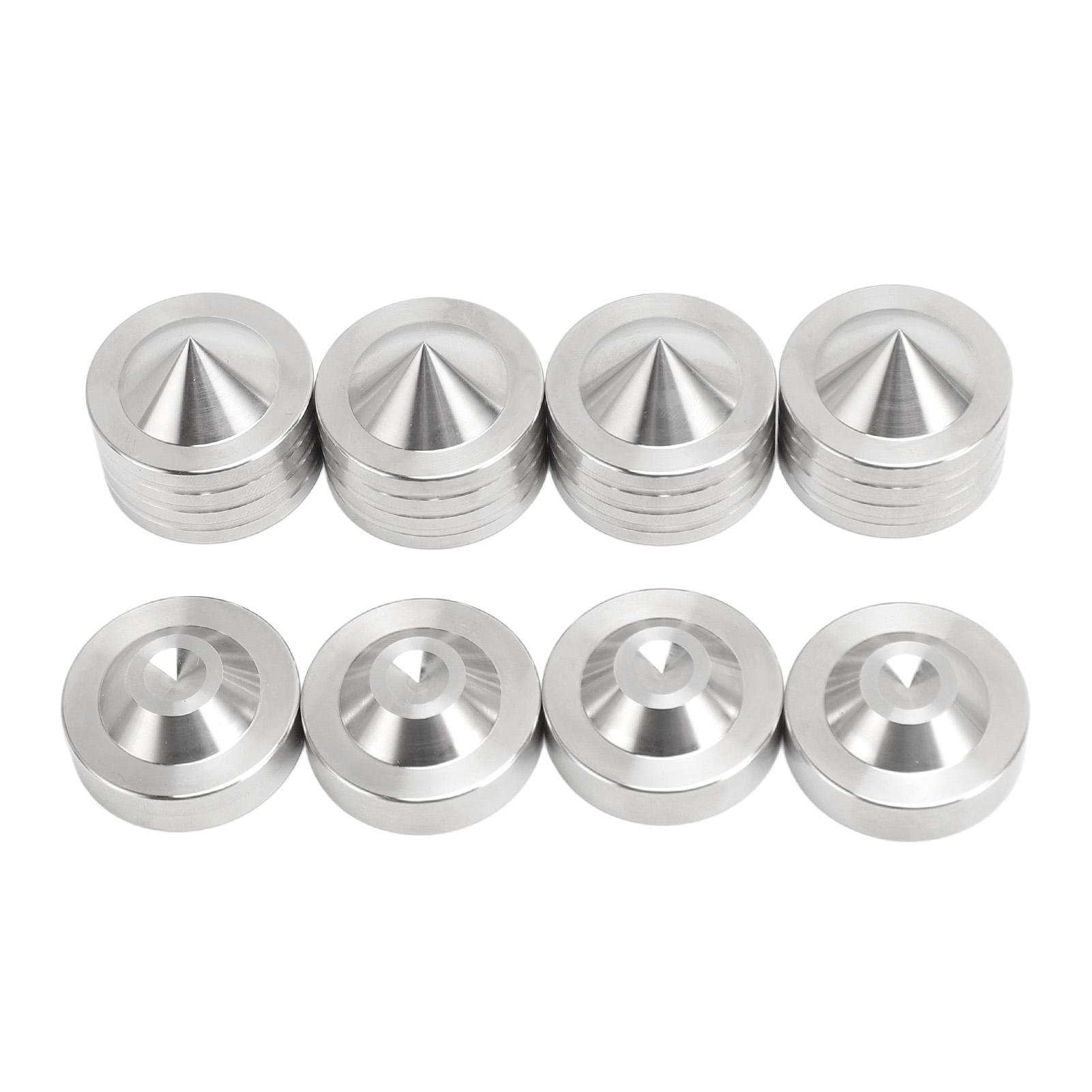 Lautsprecher Spikes Isolationsfüße Pad Aluminiumlegierung Stoßdämpfung HiFi Lautsprecher Spikes Pads für CD DVD von Joom DACH