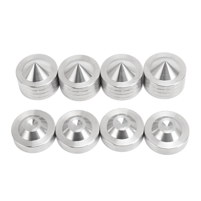 Lautsprecher Spikes Isolationsfüße Pad Aluminiumlegierung Stoßdämpfung HiFi Lautsprecher Spikes Pads für CD DVD von Joom DACH