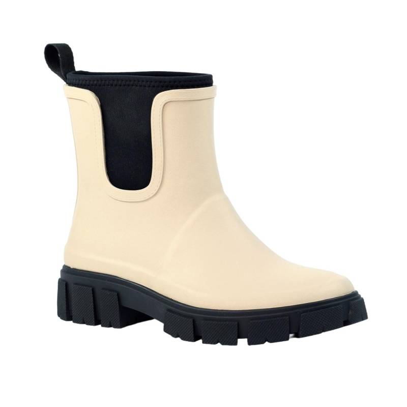 Lazy Dogz Damen/Damen Lake Knöchel-Gummistiefel 7 UK creme von Joom DACH