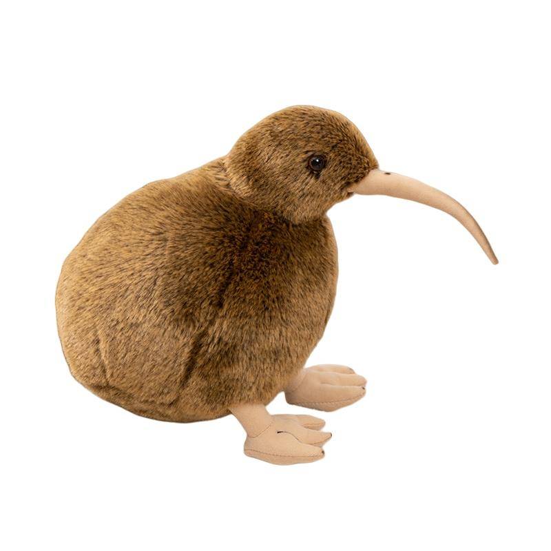 Lebensechtes Kiwi-Vogel-Plüschtier Niedliches Stofftier für Kinder Kinder Puppe Weiches Cartoon-Kissen Schönes Geburtstagsgeschenk 12cm von Joom DACH