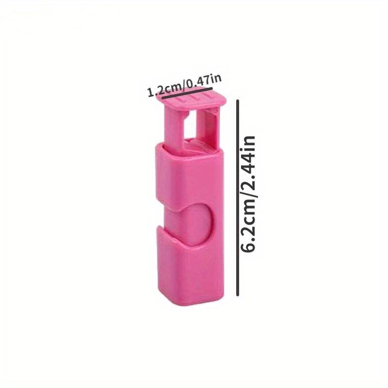 Lebensmittel-Verschlussbeutel-Clips, 10 Stück, wiederverwendbare Werkzeuge zur Aufbewahrung frischer Lebensmittel, Kunststoff-Verschlussklammer, Snack-Brot-Verschlussbeutel, Aufbewahrungsclips für die Küche zu Hause 10-Pack rosa von Joom DACH