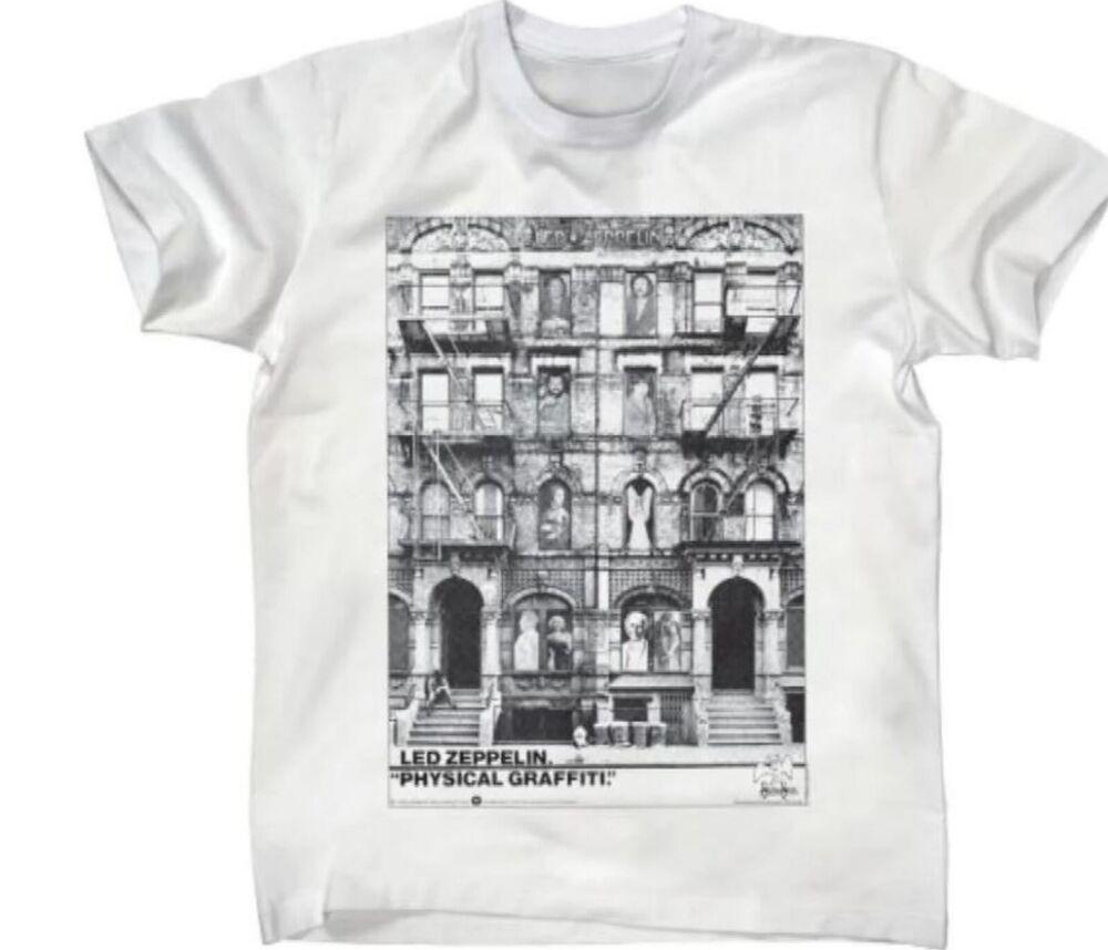 Led Zeppelin Physical Graffiti Herren T-Shirt - Sonderanfertigung M von Joom DACH