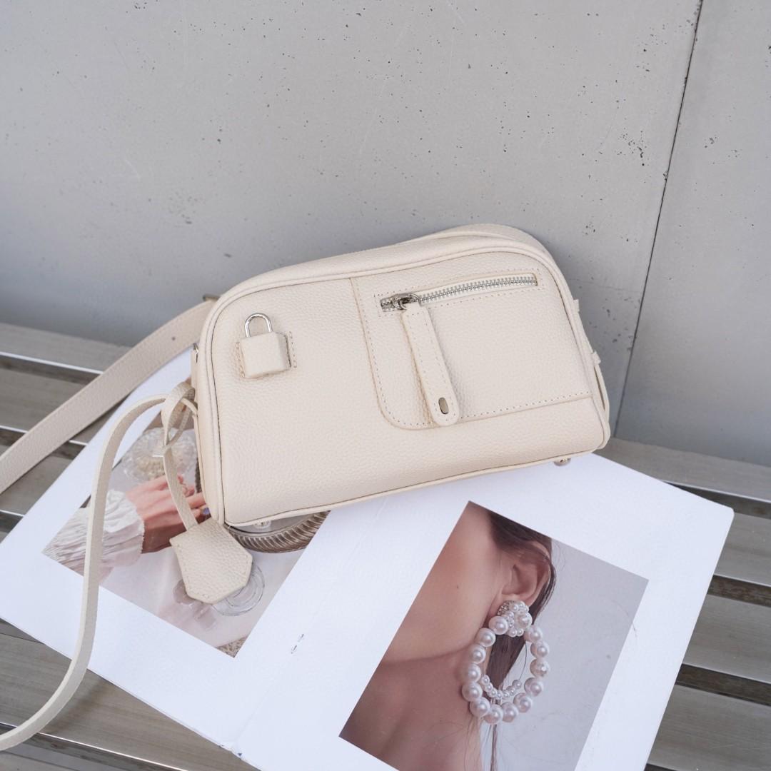 Leder Damen Schulter Leder Schräge Leder Kissen Tasche Damen Tasche Width 25 * Height 16 * Thick 11CM von Joom DACH