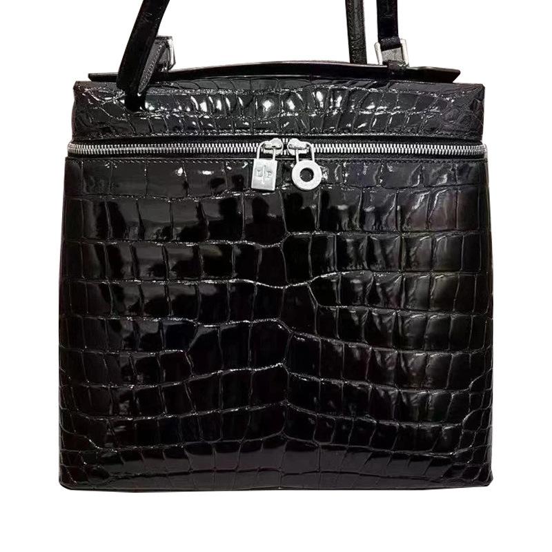 Leder Doppel-Schulter Crossbody Tasche, Leder Box Tasche, Lunchbox Tasche. Modische, vielseitige, elegante und schlichte Tasche für Frauen von Joom DACH