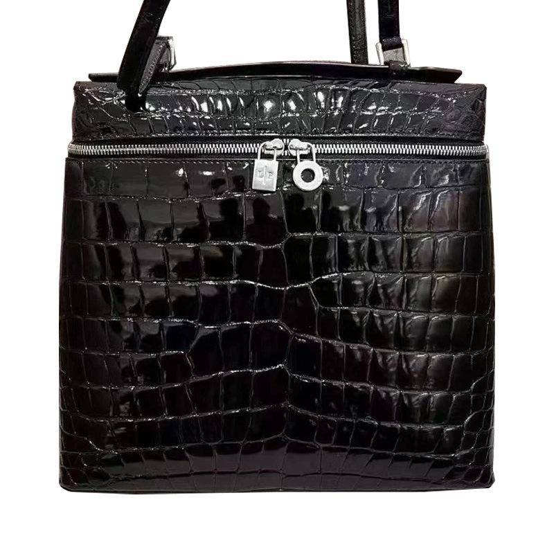 Leder Doppel-Schulter Crossbody Tasche, Leder Box Tasche, Lunchbox Tasche. Modische, vielseitige, elegante und schlichte Tasche für Frauen von Joom DACH