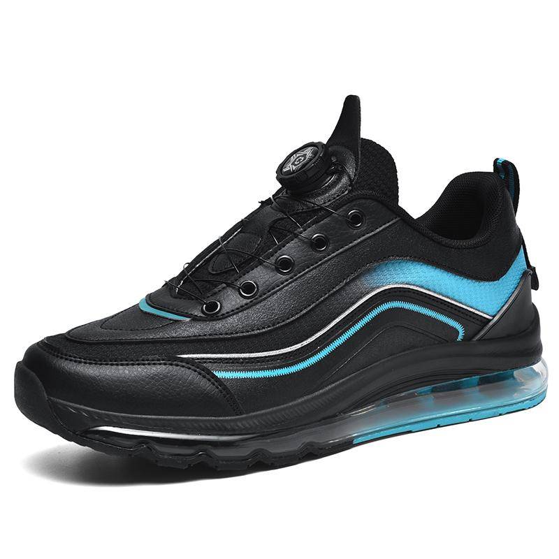 Leder Herren Dämpfung Laufschuhe für Männer Große Größe Wasserdichte Jogging Sportschuhe Rutschfeste Gym Sneakers Männer Wanderschuhe 48 von Joom DACH