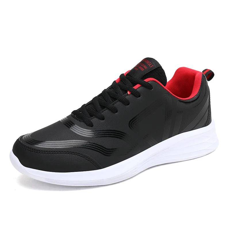 Leder Laufschuhe Outdoor Wasserdichte Sneaker Herren Leichtgewicht Herren Sportsneaker Tenis Masculino Esportivo Herren Sportschuhe 38 von Joom DACH