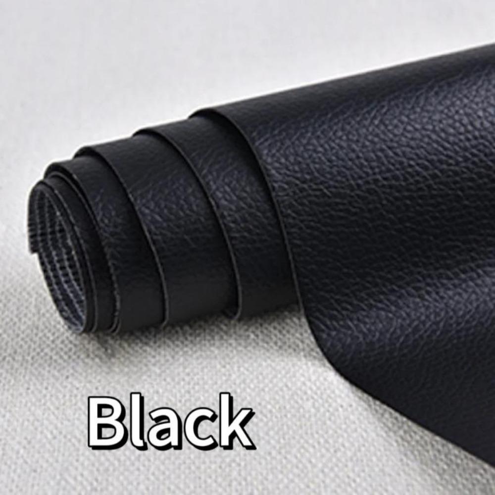 Lederreparaturband, selbstklebende Lederflicken, wasserdichte Sofa-Reparatur, Lederaufkleber, DIY-Aufkleber für Autositze, Möbelreparatur 20*30cm schwarz von Joom DACH