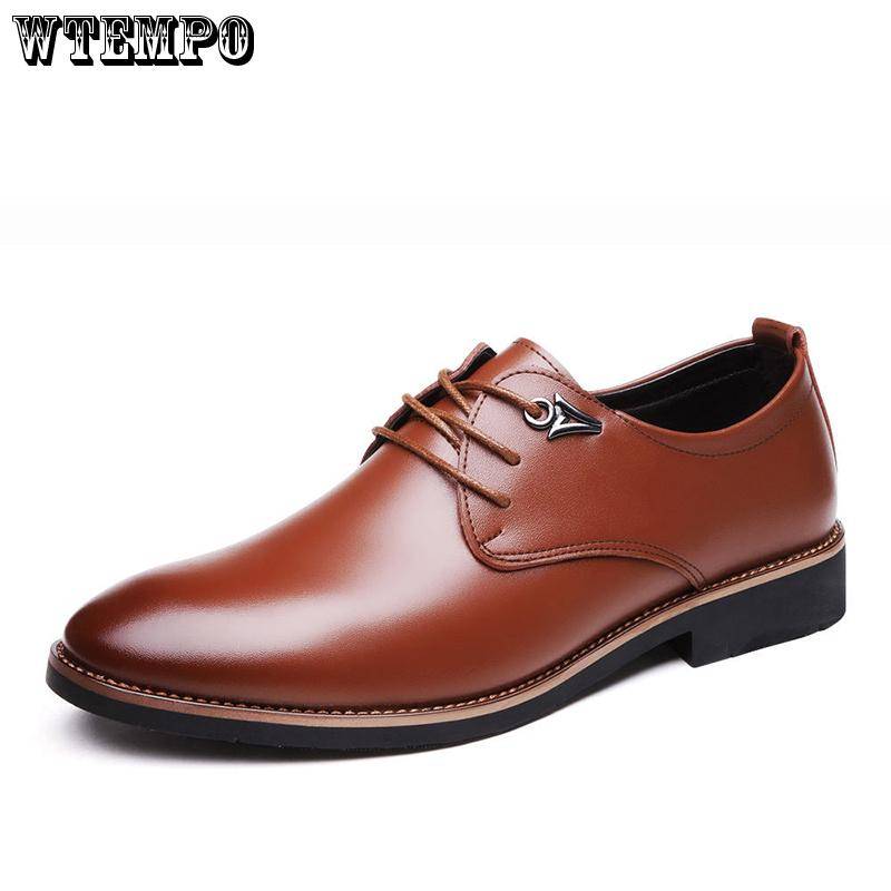 Lederschuhe Klassische Herren Abendschuhe Rutschfeste Oxford-Schuhe Formelle Hochzeitsschuhe Halbschuhe 43 von Joom DACH