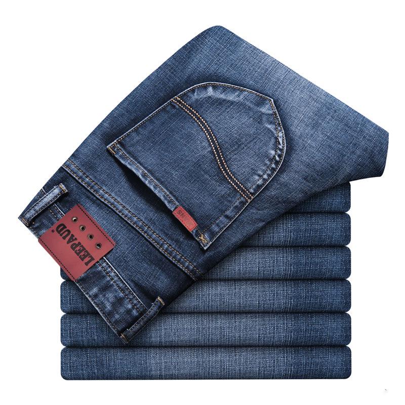 Leepaud Autumn Slim Fit Herren-Jeans mit koreanischer Mittelbund 36 von Joom DACH