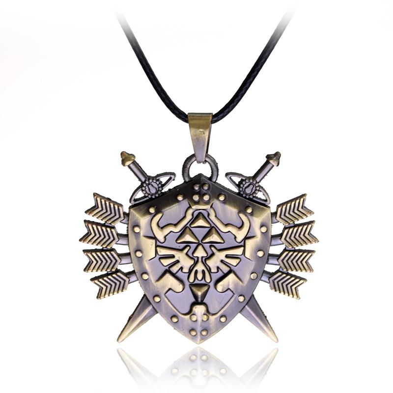 Legend of Zelda-Anhänger Kingdom Tears Rollenspiel-Zubehör Pulloverkette Halsketten für Herren und Damen Spielzeug Schmuck Geschenke as the picture- von Joom DACH