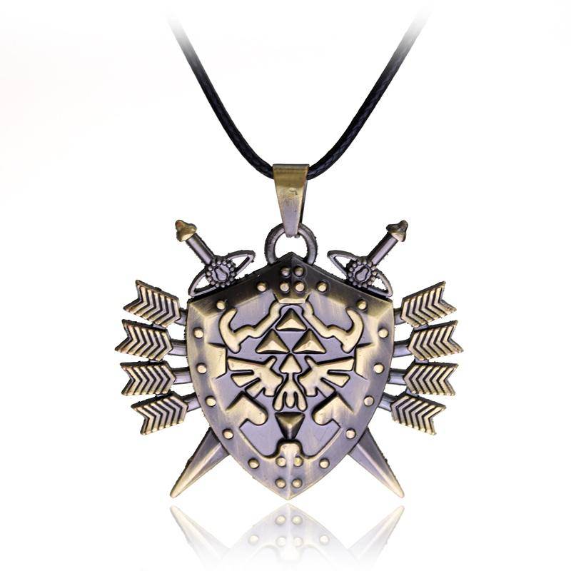 Legend of Zelda-Anhänger Kingdom Tears Rollenspiel-Zubehör Pulloverkette Halsketten für Herren und Damen Spielzeug Schmuck Geschenke as the picture- von Joom DACH