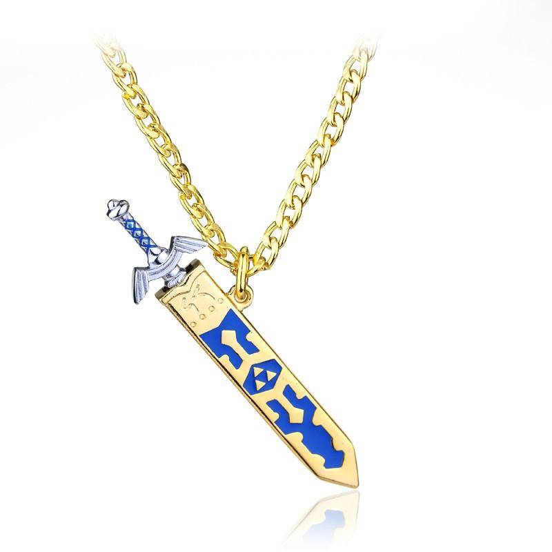 Legend of Zelda-Anhänger Kingdom Tears Rollenspiel-Zubehör Pulloverkette Halsketten für Herren und Damen Spielzeug Schmuck Geschenke as the picture- von Joom DACH