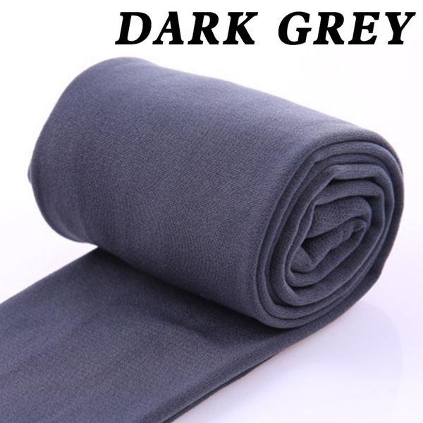 Leggings Damen Mode Pelz gebürstet Stretch Fleece gefüttert dicke Strumpfhosen Damen Herbst warme Winterhosen warme Leggings XXXXL dunkelgrau von Joom DACH