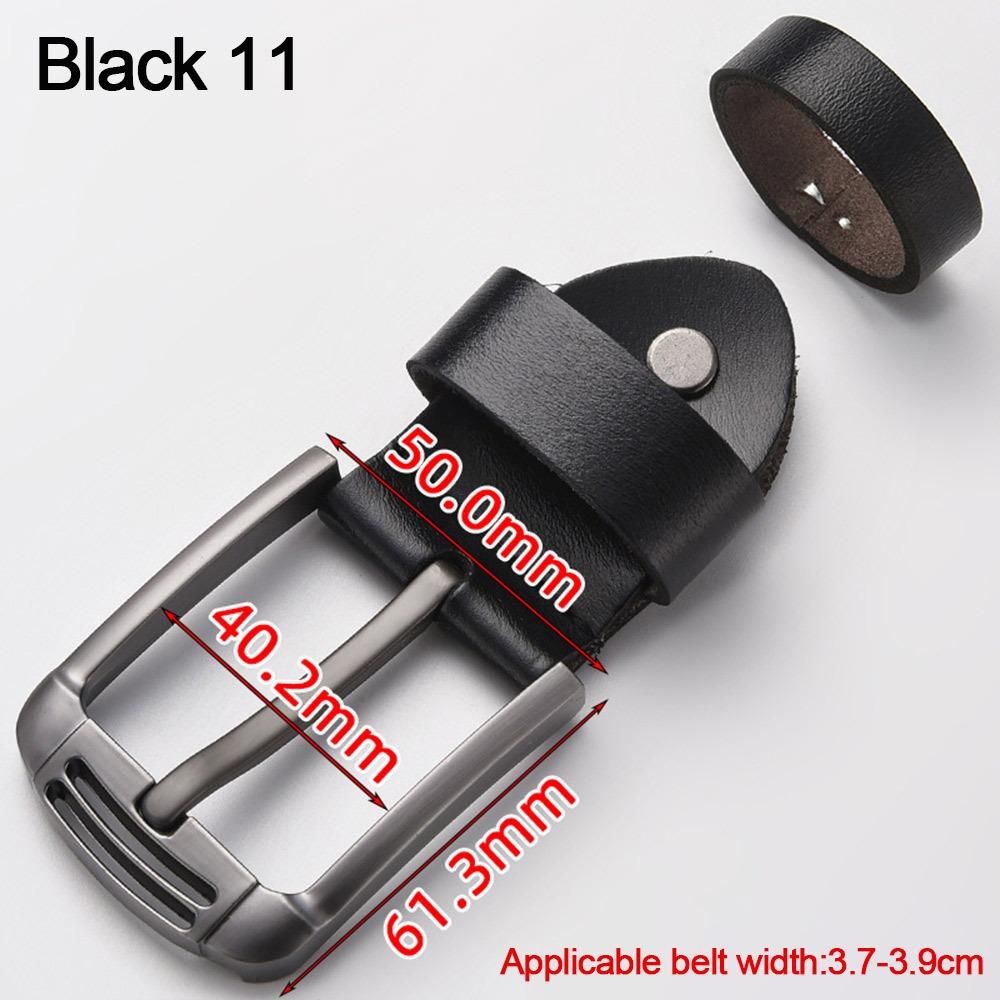 Legierungsgürtel Ersatzschnalle DIY Herren Gürtelkopf Geschäftszubehör Gürtelschnalle Black 11 von Joom DACH