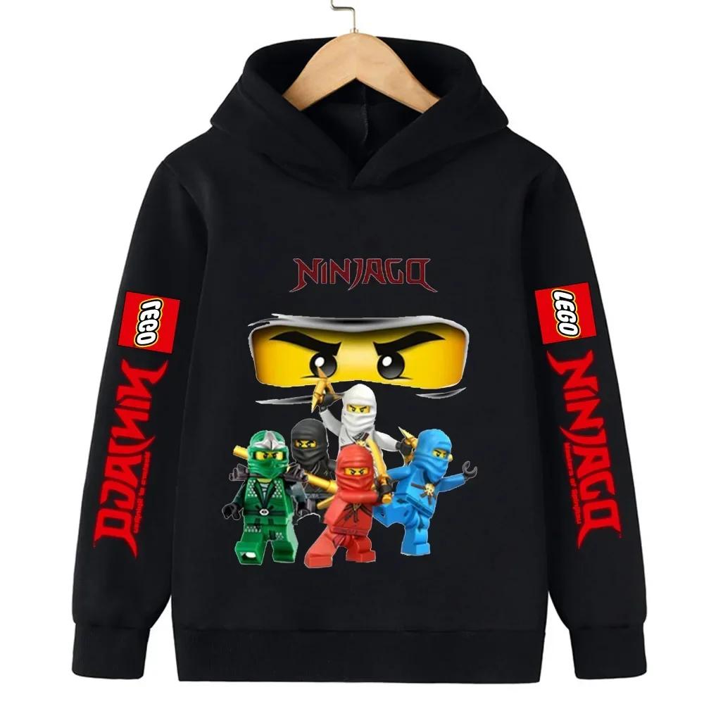 Lego Phantom Ninja Cartoon Kinder Kapuzenpullover Lässiges Sport Sweatshirt Alter Junge Kind Baby Mädchen Kleidung Pullover 130 von Joom DACH