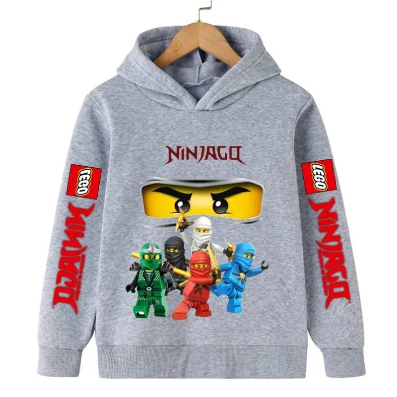 Lego Phantom Ninja Cartoon Kinder Kapuzenpullover Lässiges Sport Sweatshirt Alter Junge Kind Baby Mädchen Kleidung Pullover 150 von Joom DACH