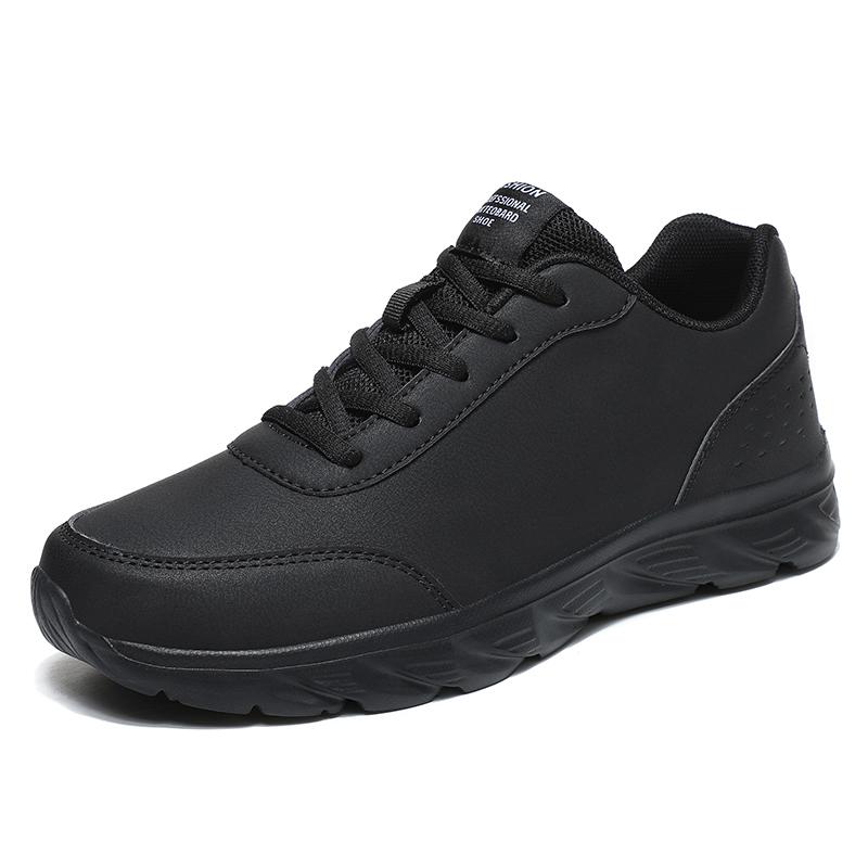 Leichte wasserdichte Jogging-Herrenschuhe für Herren, Sport, Freizeit, Outdoor, Fitnessschuhe 46 schwarz von Joom DACH