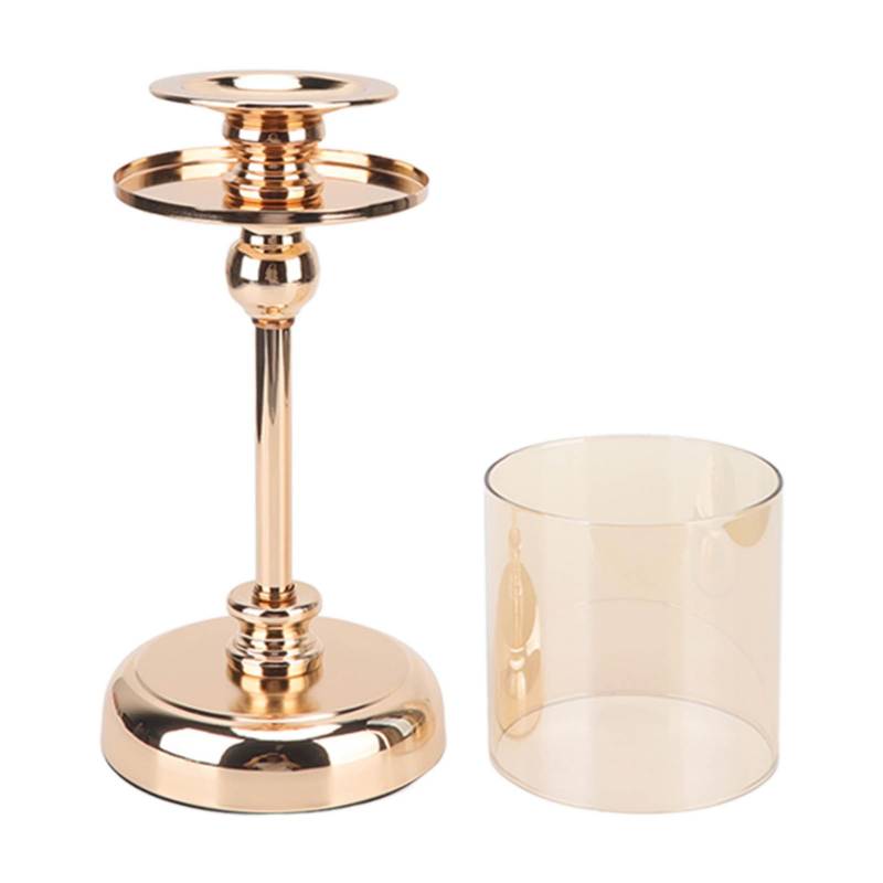 Leichter Luxus Französischer Kerzenständer Ornament Tischkerzenhalter Romantisches Kerzenlicht-Dinner Dekorativ von Joom DACH
