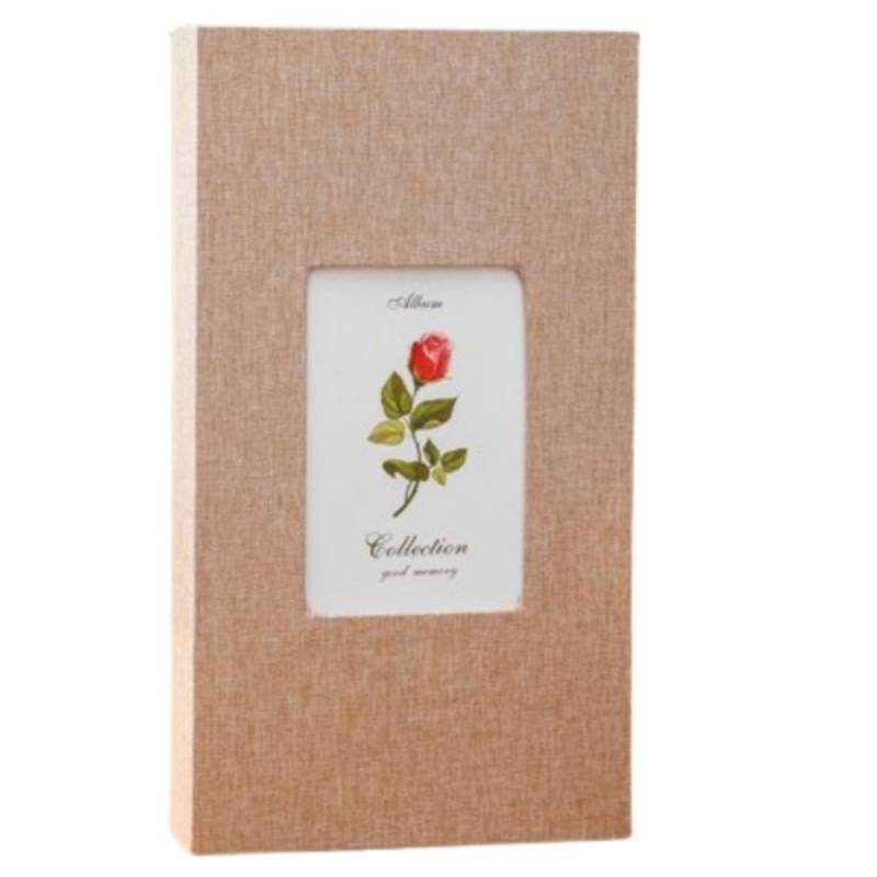 Leinen Souvenir Fotos Bücher 300 Blatt Bild Alben Inset Fotoalbum Jahrestag beige von Joom DACH