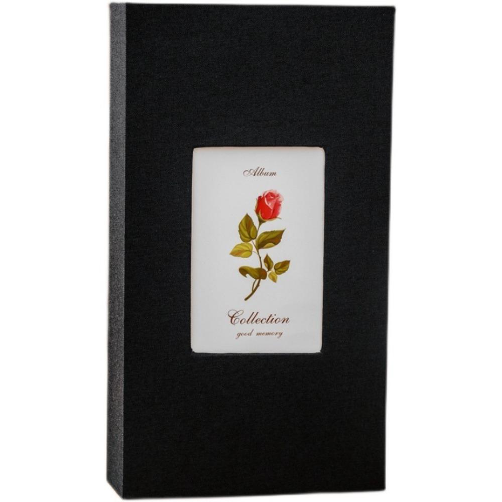 Leinen Souvenir Fotos Bücher 300 Blatt Bild Alben Inset Fotoalbum Jahrestag schwarz von Joom DACH