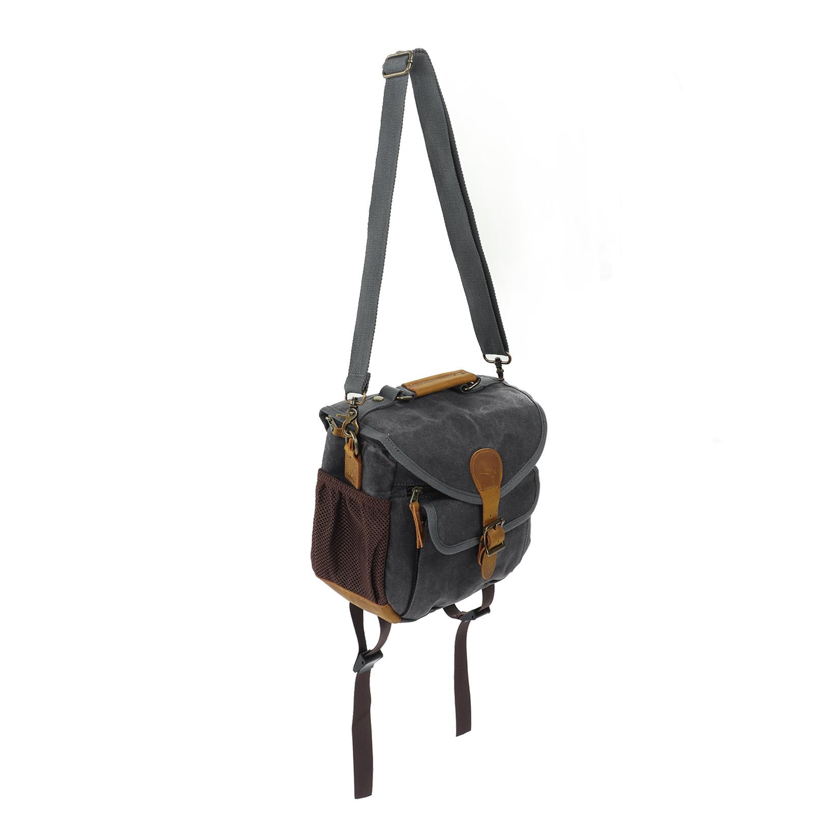 Leinwand Kamera Umhängetaschen Vintage Lässig Großer Raum SLR DSLR Leinwand Kameratasche für Fotografie von Joom DACH