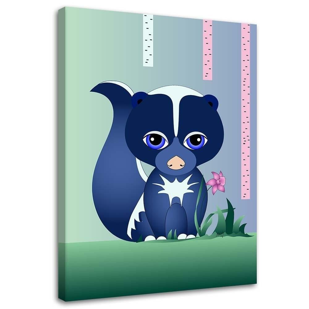 Leinwandbild Dachs 40x60 grün von Joom DACH