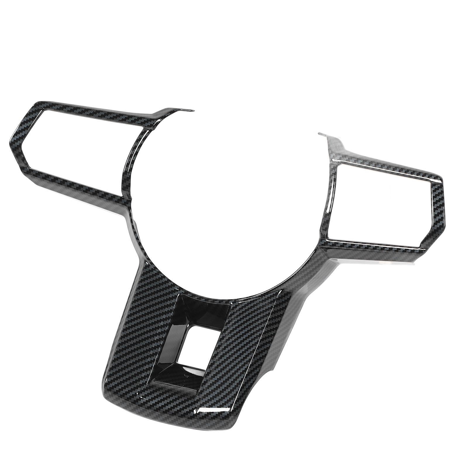 Lenkradverkleidung Carbonfaser-Stil Interieur Lenkrad Dekorationsabdeckung Aufkleber für Triton von Joom DACH