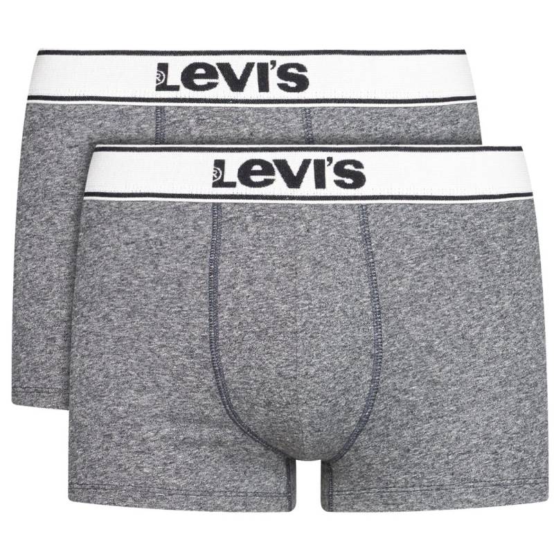 Levi's Trunk 2 Paar Slips, graue Herren-Boxershorts grau von Joom DACH