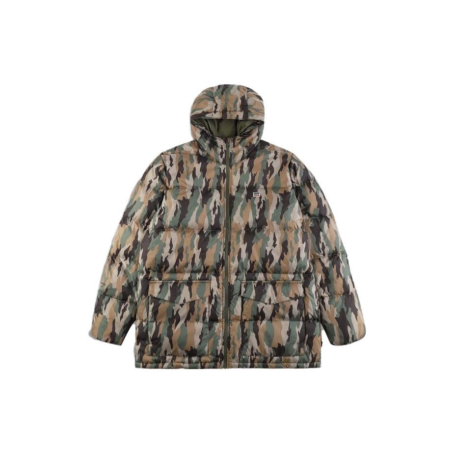 Levis Camouflage Kapuzen-Casual-Daunenjacke Herren Jacken Camouflage-Grün 28254-0001 S von Joom DACH